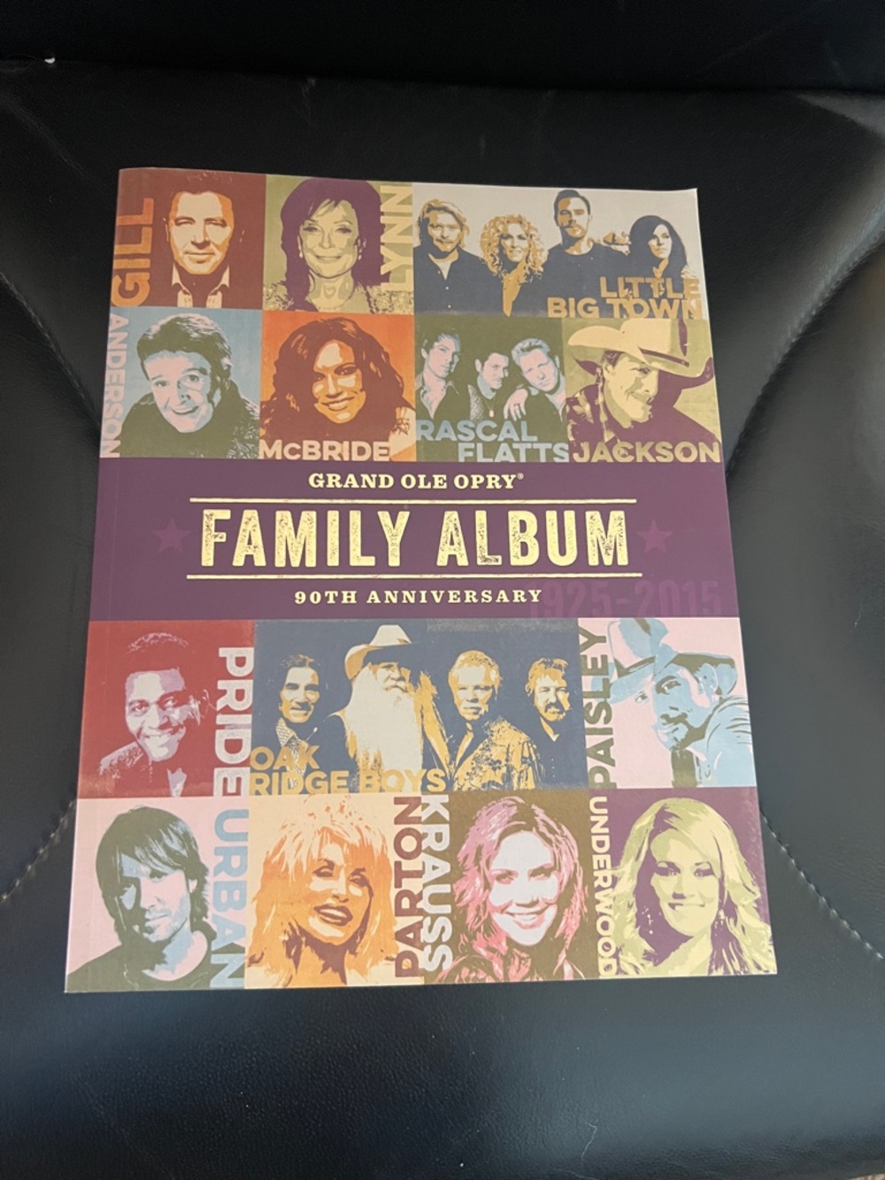 Grand Ole Opry Family Album 90th Anniversary Poster - Multi-Color